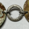Collier 3 médaillons de 40 mm Couleurs Beige-brun-ocre