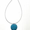 IMG_0959-1 Turquoise Céleste - Collier Émaillé Artisanat
